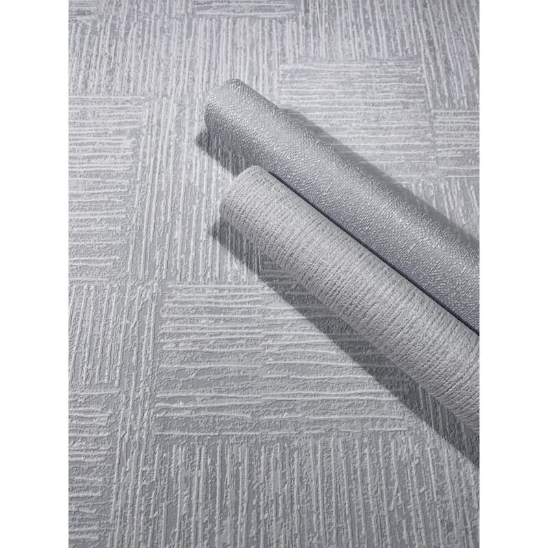 Vliestapete Uni, Textil Uni Klassisch in Blau Novamur (82535)