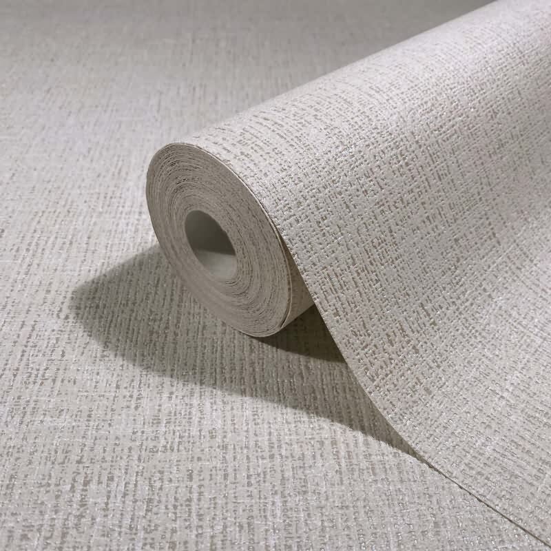 Vliestapete Uni, Textil Uni Modern in Beige Novamur (82541)