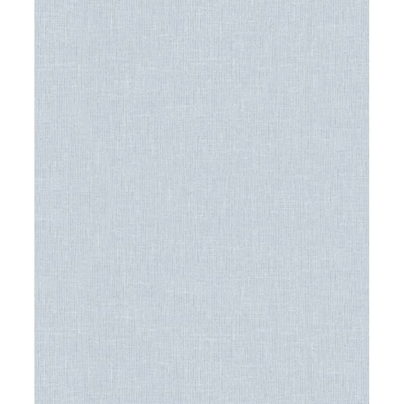 Vliestapete Uni, Textil Uni Modern in Blau Novamur (82542)