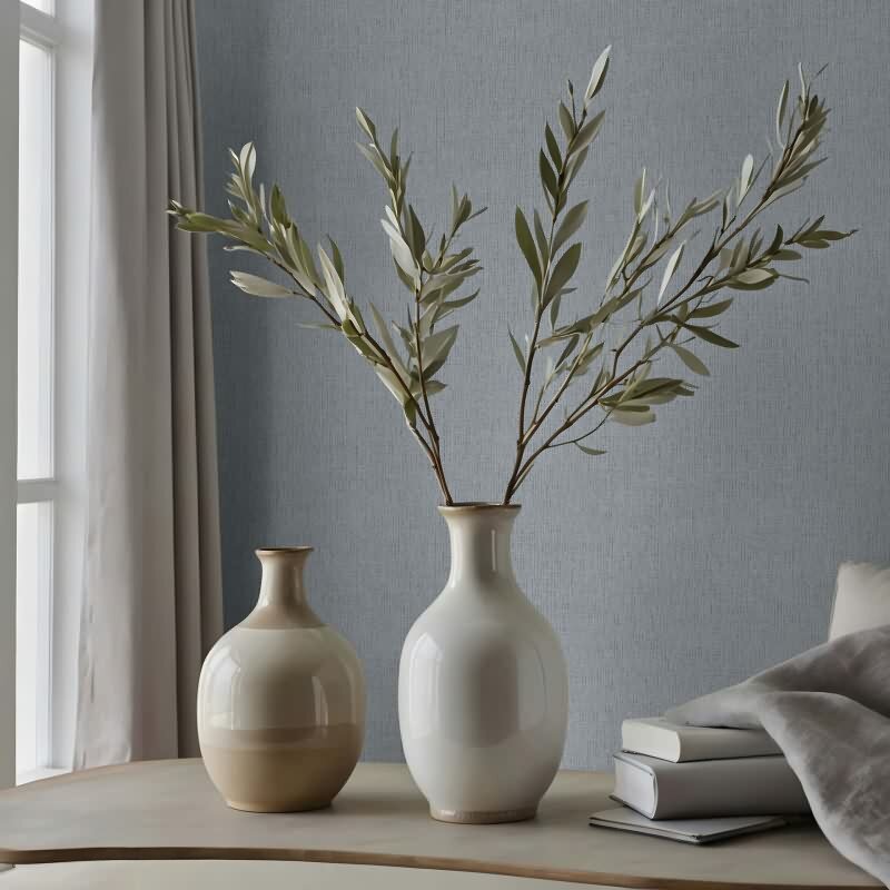 Vliestapete Uni, Textil Uni Modern Novamur (82543)