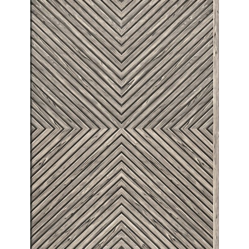 Vliestapete Holz, Geometrisch Holzoptik Geometrisch, matt Novamur (89018)