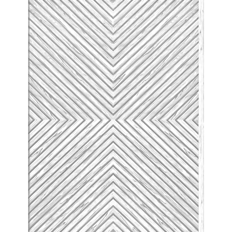 Vliestapete Holz, Geometrisch Holzoptik Geometrisch, matt in Weiß Novamur (89021)