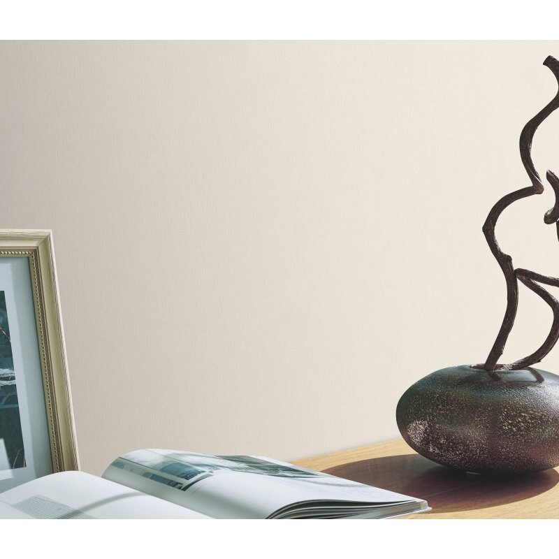 1028114 Tapete Beige Creme Struktur Uni Vliestapete Erismann