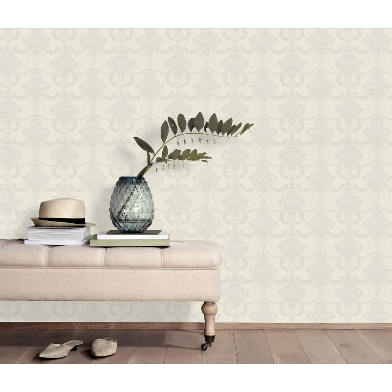 1028714 Tapete Barock Ornament Beige Creme Vintage Vliestapete Erismann