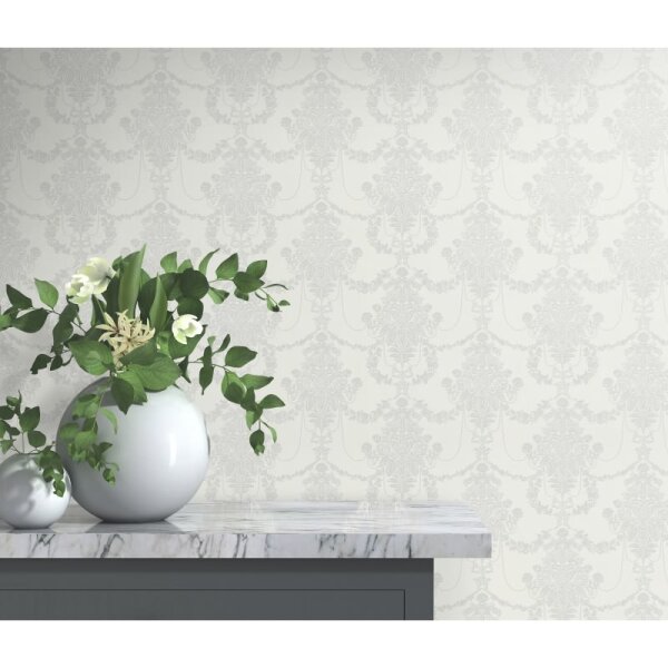 Tapete Grau, Silber Erismann Vinyltapete (1028731)