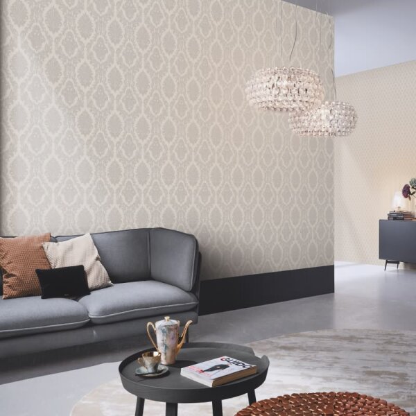 Tapete Beige, Creme Erismann Vinyltapete (1028802)