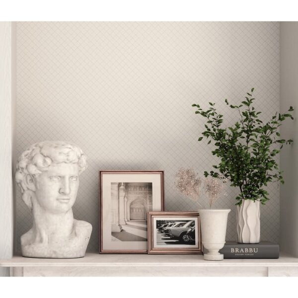 Tapete Weiß Erismann Vinyltapete (1028931)