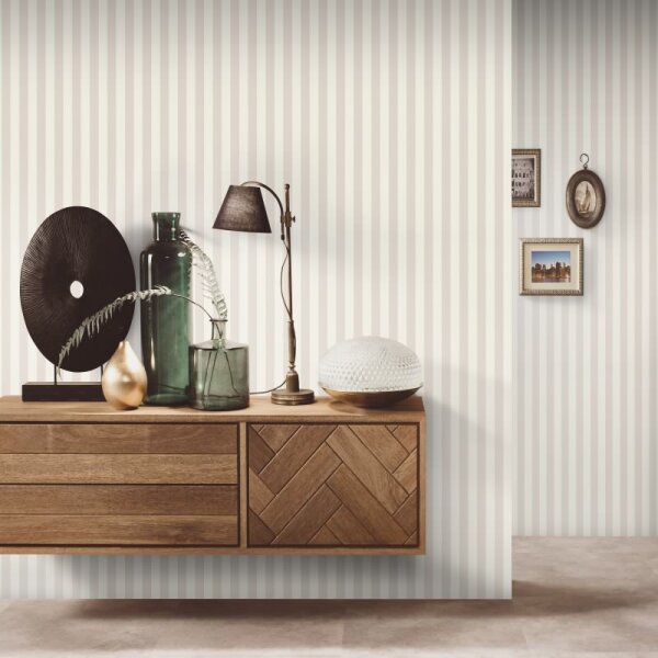 Tapete Beige, Creme Erismann Vinyltapete (1029002)