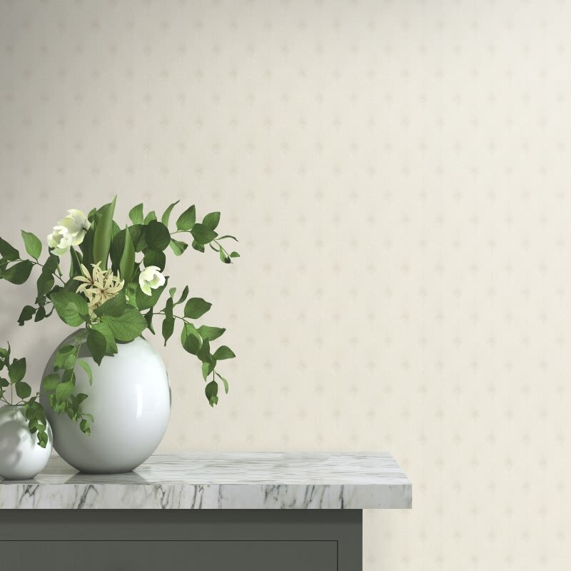 1034614 Tapete Beige Creme Barock Ornament Vintage Vliestapete Erismann