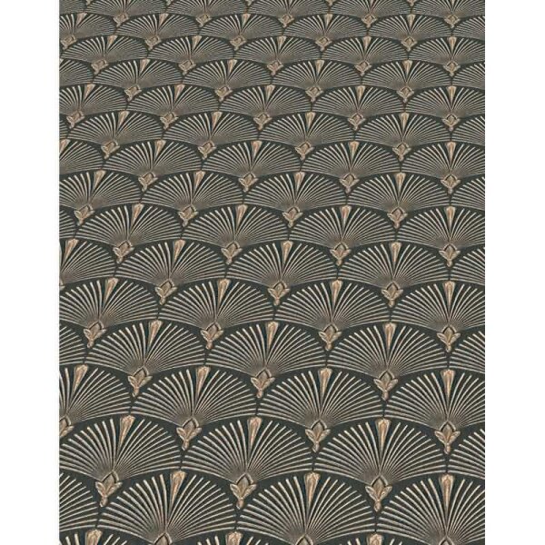 Tapete Schwarz, Anthrazit Erismann Vinyltapete (1034615)