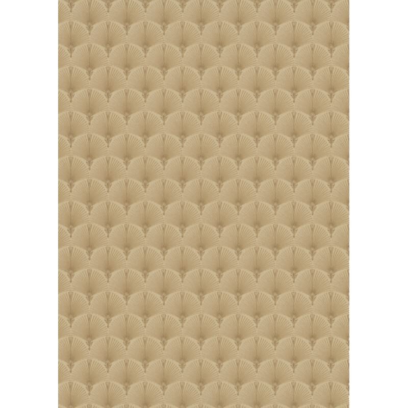 1034630 Barock Ornament Tapete Gold Kupfer Vintage Klassik Erismann