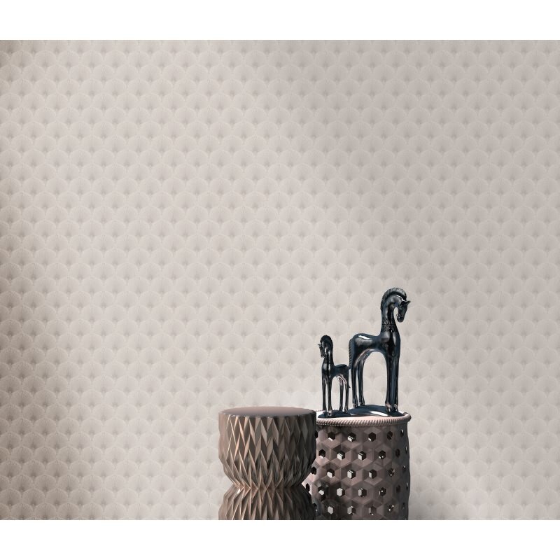 1034637 Barock Ornament Tapete Beige Creme Vintage Klassik Erismann