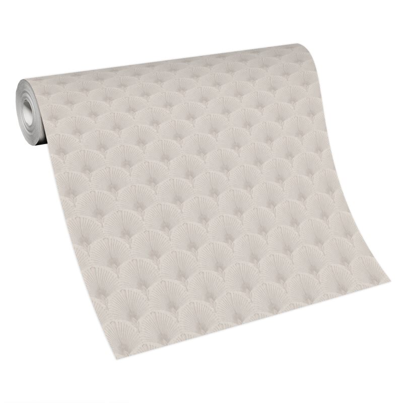 1034637 Barock Ornament Tapete Beige Creme Vintage Klassik Erismann