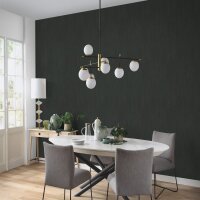 Tapete Schwarz, Anthrazit Erismann Vinyltapete (1035115)