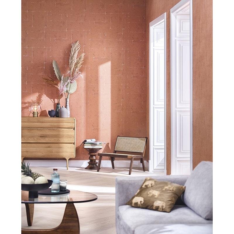 Tapete Orange, Terrakotta Papis Loveday Vliestapete (86739)