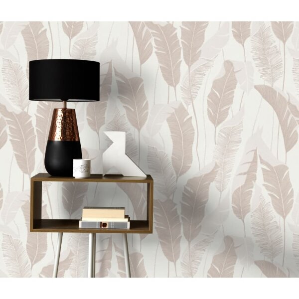 Tapete Beige, Creme Erismann Vinyltapete (1034402)