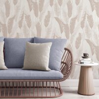 Tapete Beige, Creme Erismann Vinyltapete (1034402)