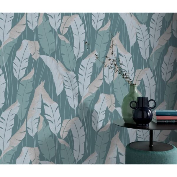 Tapete Türkis Erismann Vinyltapete (1034419)