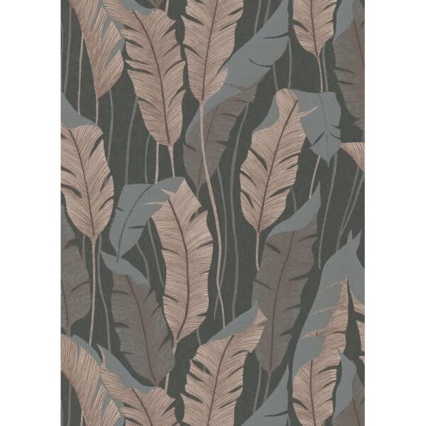 Tapete Schwarz, Anthrazit Erismann Vinyltapete (1034447)