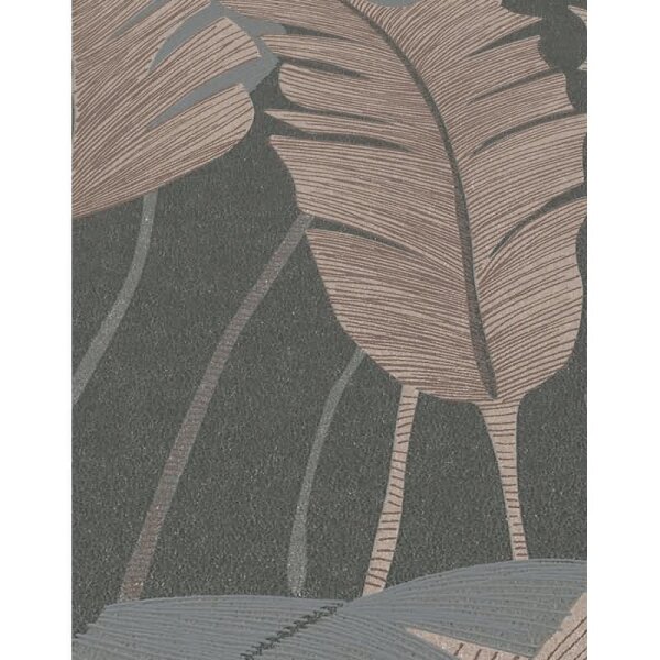 Tapete Schwarz, Anthrazit Erismann Vinyltapete (1034447)