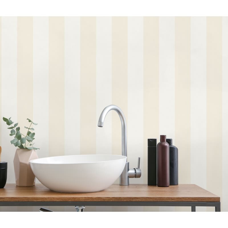 Tapete Beige, Creme Erismann Vinyltapete (1036102)