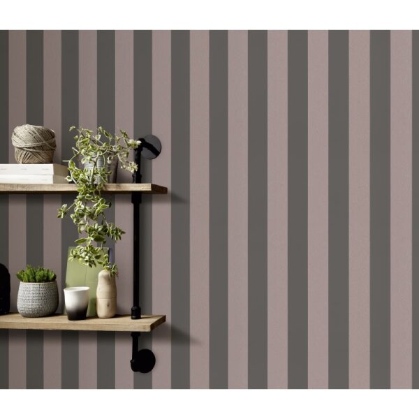 Tapete Grau, Silber Erismann Vinyltapete (1036148)