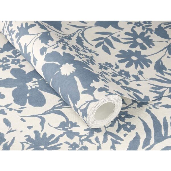 Tapete Beige, Creme, Blau Rasch Vliestapete (330410)