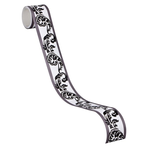 Bordüre Schwarz-Weiß AS-Creation Papier (904317)