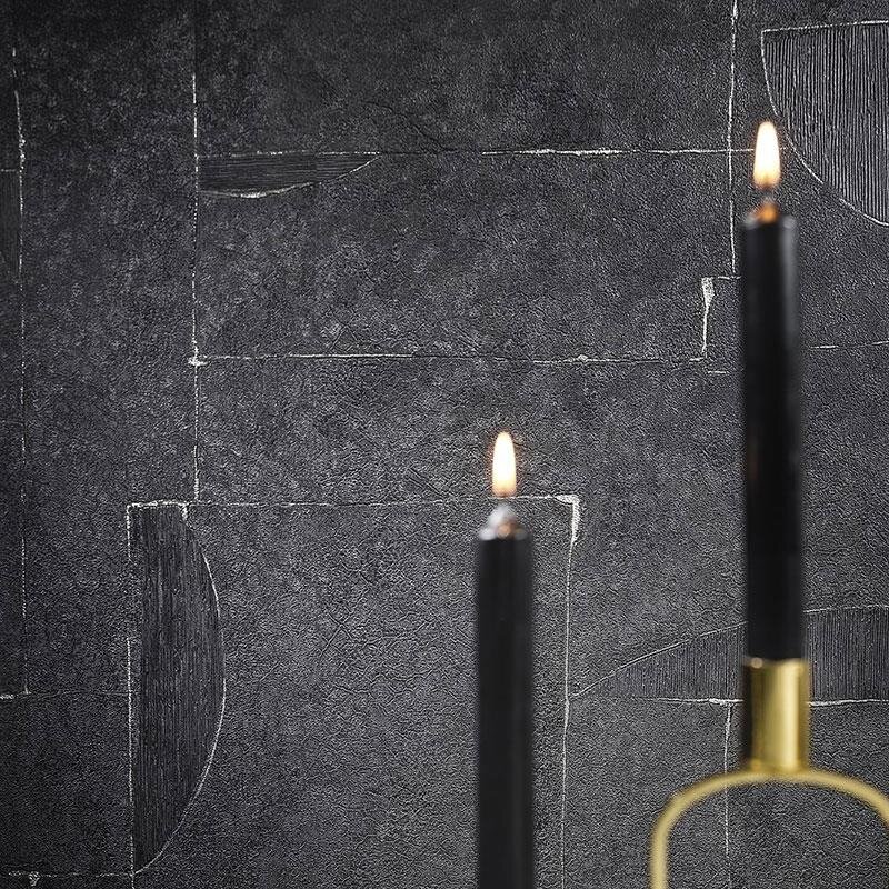 Tapete Schwarz, Anthrazit Papis Loveday Vliestapete (86733)