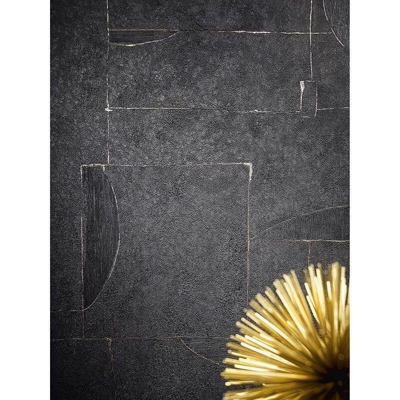 Tapete Schwarz, Anthrazit Papis Loveday Vliestapete (86733)