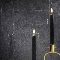 Tapete Schwarz, Anthrazit Papis Loveday Vliestapete (86733)