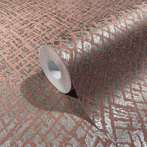 Tapete Gold, Kupfer Papis Loveday Vliestapete (86729)