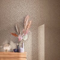 Tapete Gold, Kupfer Papis Loveday Vliestapete (86729)