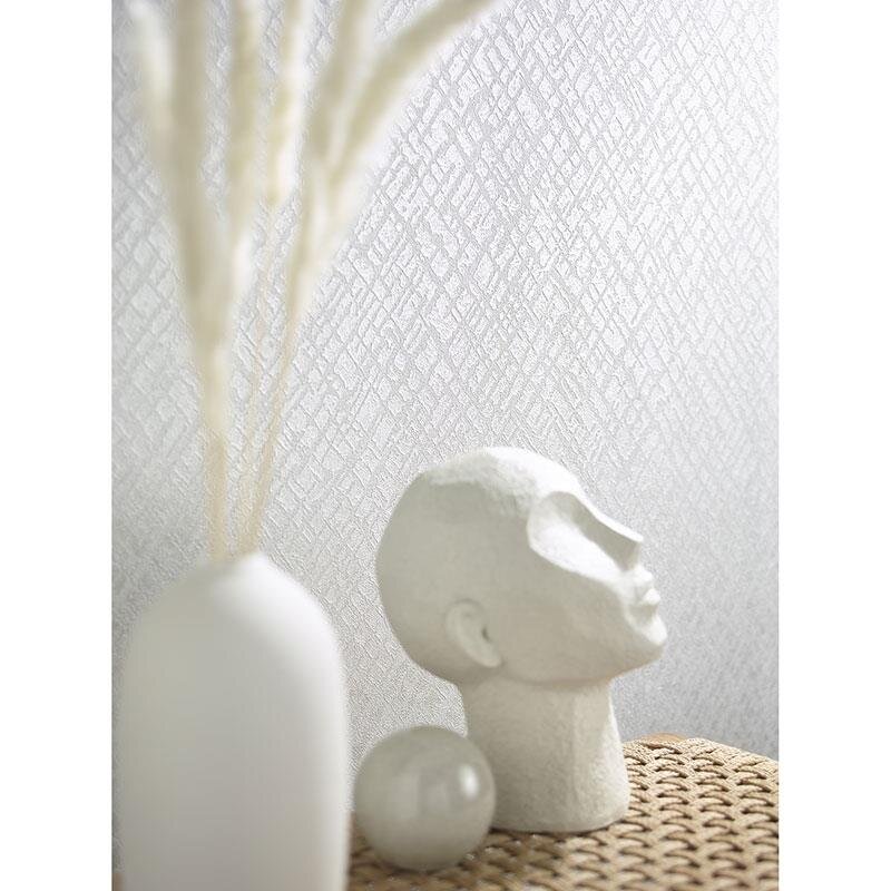 Tapete Grau, Silber, Weiß Papis Loveday Vliestapete (86728)