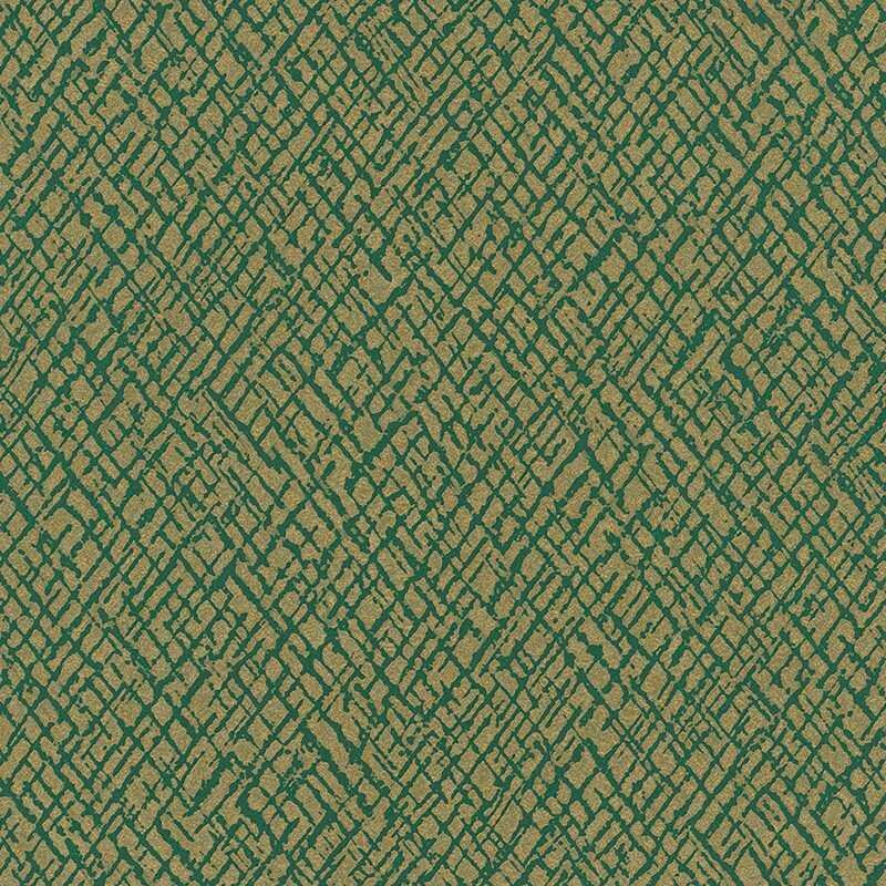 Tapete Gold, Kupfer, Grün Papis Loveday Vliestapete (86727)