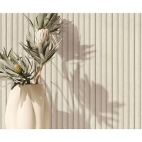 Selbstklebende Tapete Beige Holzoptik Skandi Holzpaneele...