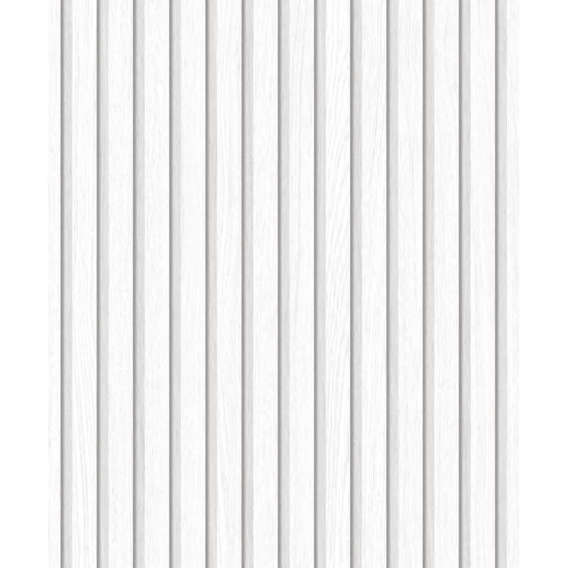 Selbstklebende Tapete Weiß Holzoptik Skandi Holzpaneele Klebefolie für Wand und Möbel (3108)