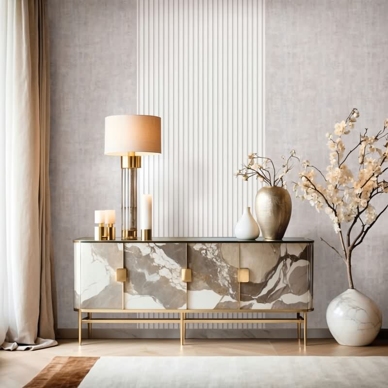 Selbstklebende Tapete Weiß Holzoptik Skandi Holzpaneele Klebefolie für Wand und Möbel (3108)