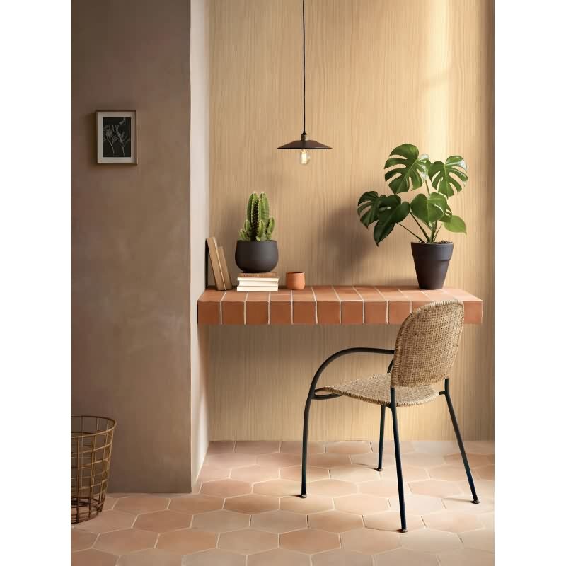 Selbstklebende Tapete Braun Hellbraun Eiche Holz Klebefolie Möbelfolie Holzoptik für Wand und Möbel (3109)