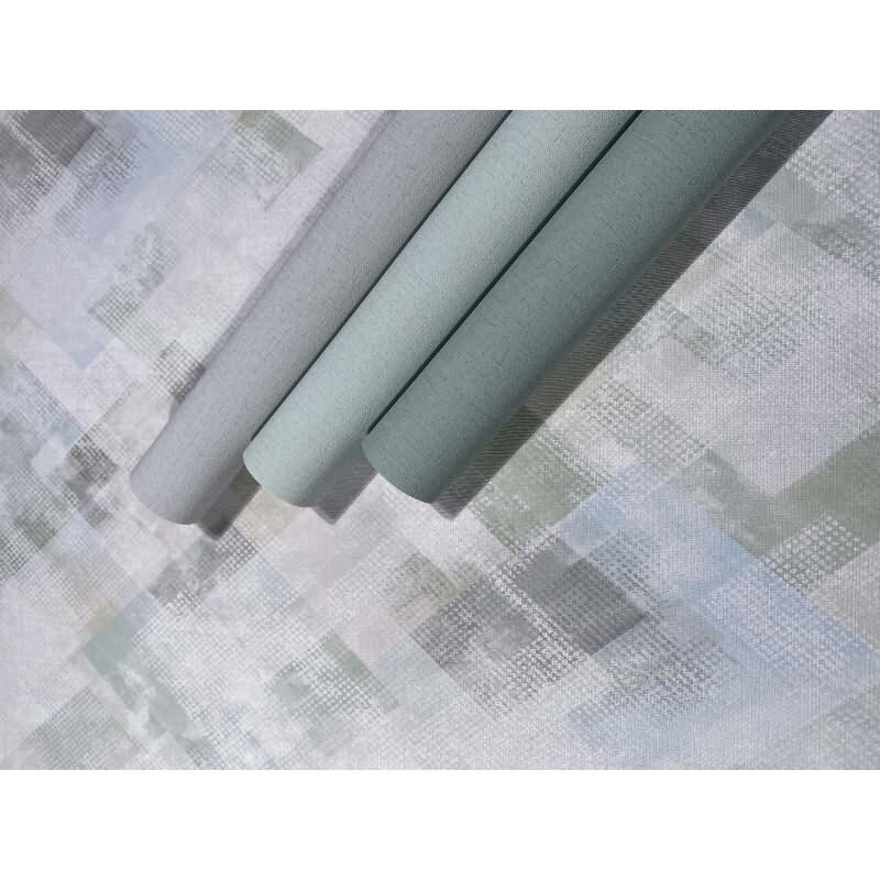 Vliestapete Streifen Grafisch Geometrisch matt in Grün für Wohnzimmer, Schlafzimmer, Büro (88907)