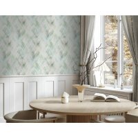 Vliestapete Streifen Grafisch Geometrisch matt in...