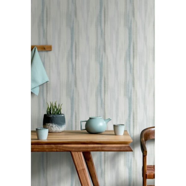 Vliestapete Streifen Streifen Modern matt in Weiß für Wohnzimmer, Schlafzimmer, Büro (88917)