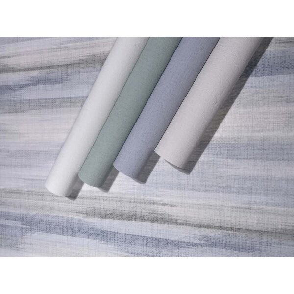 Vliestapete Streifen Streifen Modern matt in Weiß für Wohnzimmer, Schlafzimmer, Büro (88917)