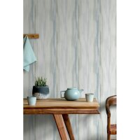 Vliestapete Streifen Streifen Modern matt in Wei&szlig;...