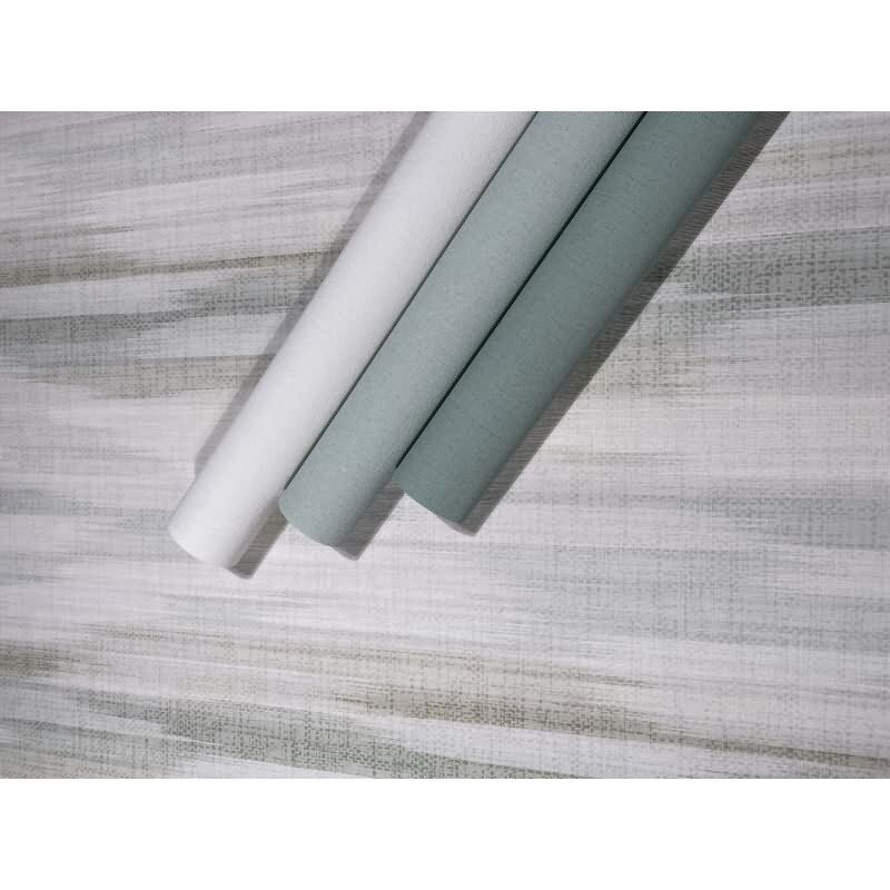 Vliestapete Streifen Streifen Modern matt in Weiß für Wohnzimmer, Schlafzimmer, Büro (88918)