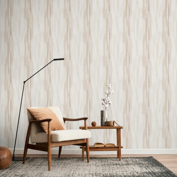 Vliestapete Streifen Streifen Modern matt in Weiß für Wohnzimmer, Schlafzimmer, Büro (88919)