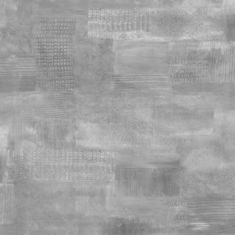 Vliestapete Putzoptik, Betonoptik Uni Geometrisch matt in Grau für Wohnzimmer, Schlafzimmer, Büro (88937)