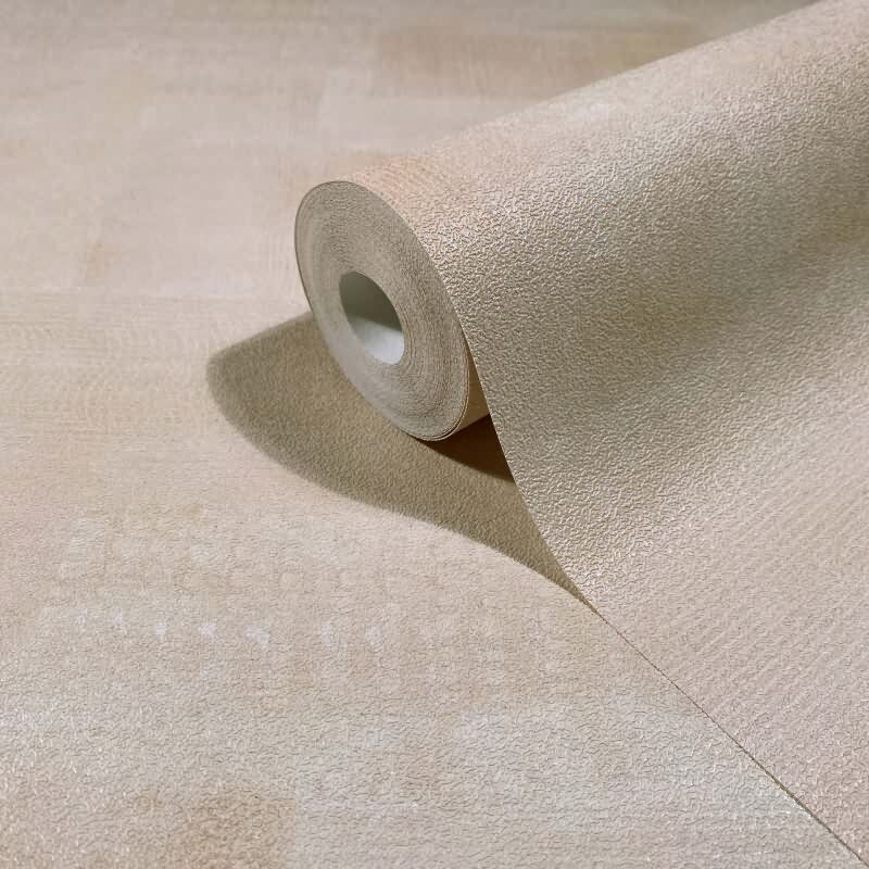 Vliestapete Putzoptik, Betonoptik Uni Geometrisch matt in Grau für Wohnzimmer, Schlafzimmer, Büro (88939)