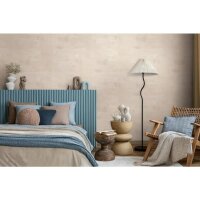 Vliestapete Putzoptik, Betonoptik Uni Geometrisch matt in...