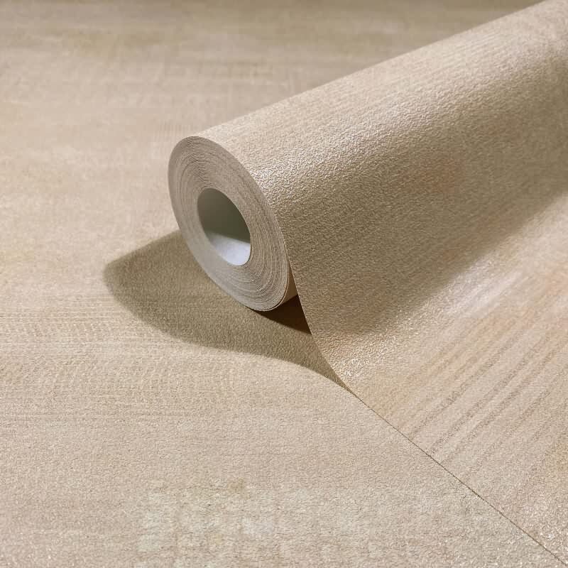 Vliestapete Putzoptik, Betonoptik Uni Geometrisch matt in Beige für Wohnzimmer, Schlafzimmer, Büro (88943)